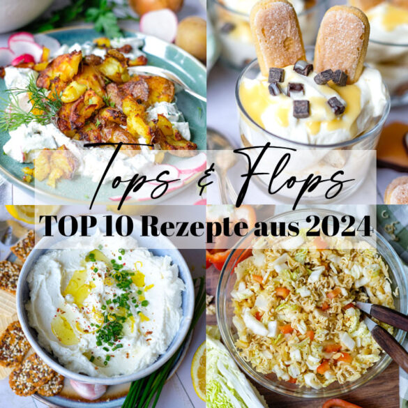 Top & Flops - Meine 10 besten Rezepte aus 2024 | meist geklickten Rezepte | waseigenes.com