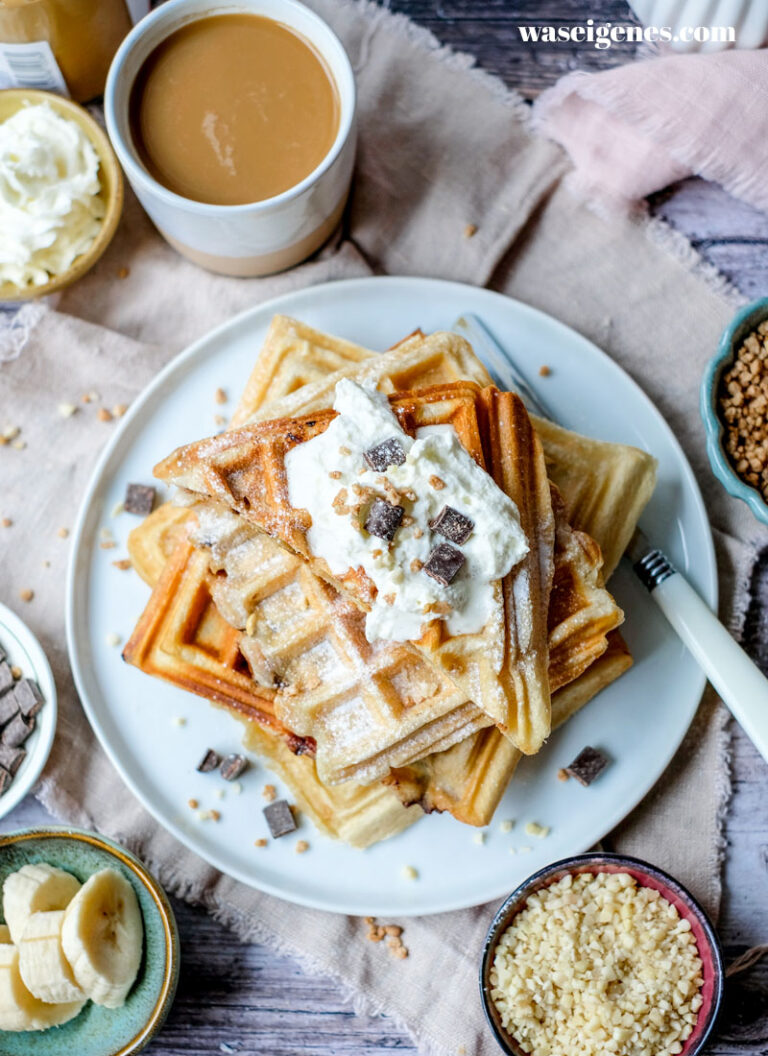 Croffles: knusprige gefüllte Waffeln aus Croissant-Teig