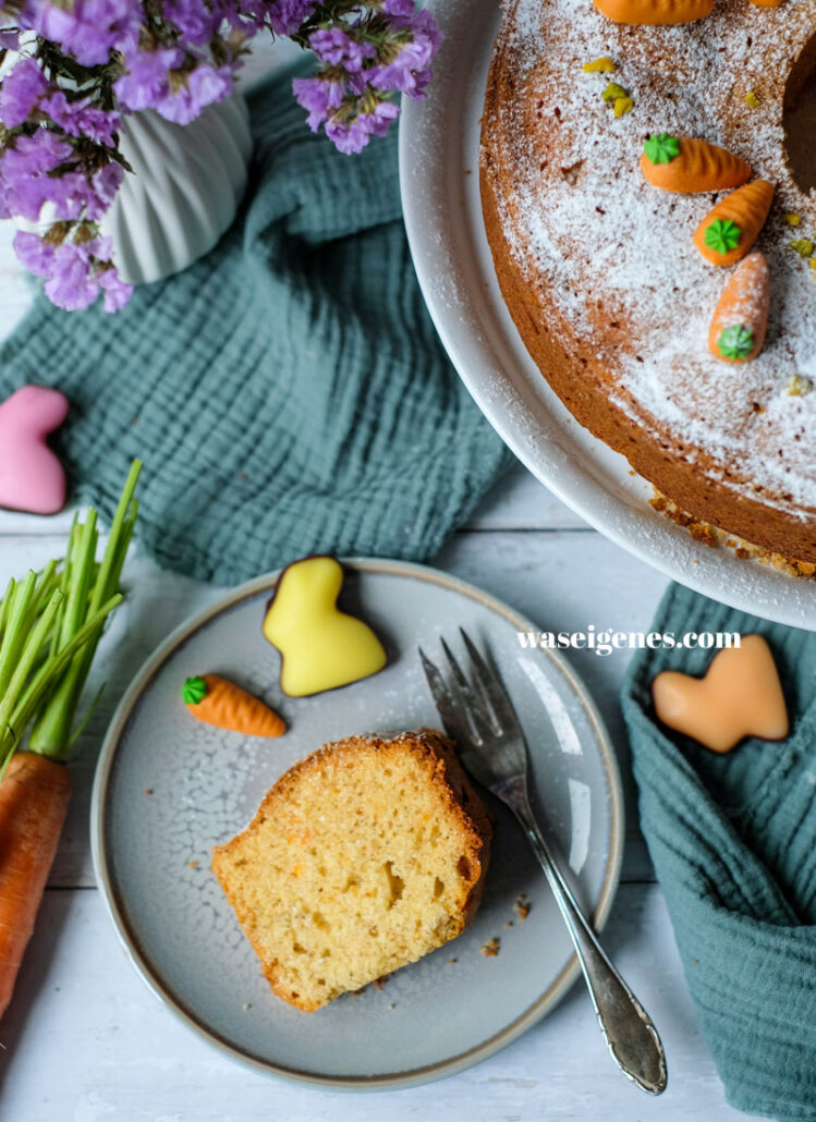Marzipan-Möhren-Kuchen – saftig, aromatisch und nussig Marzipan-Möhren-Kuchen – saftig, aromatisch und nussig