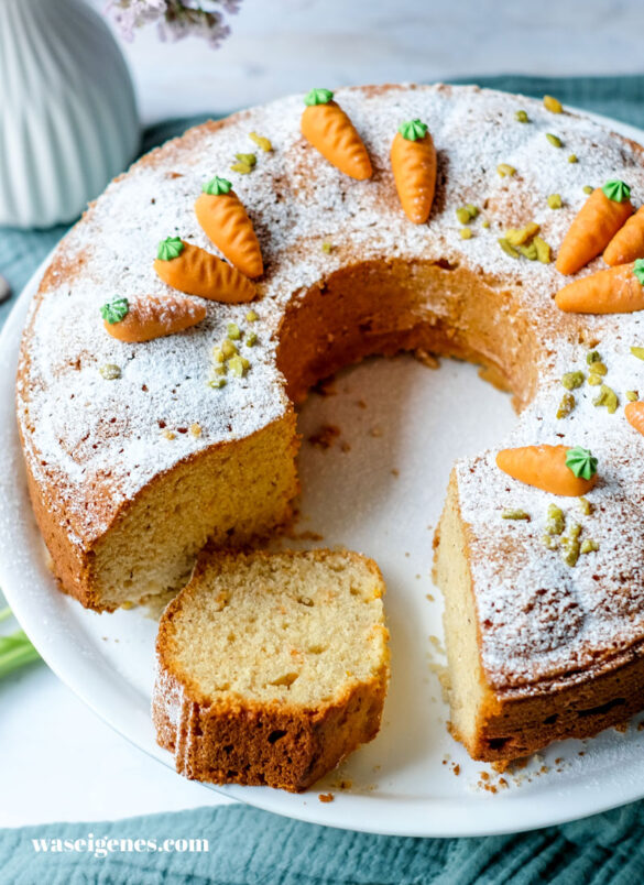Rezept: Marzipan-Möhren-Kuchen | waseigenes.com