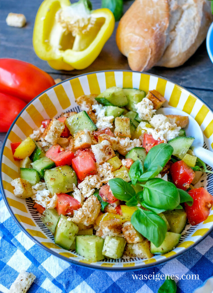 Verwunderlich Brotsalat Rezept Einfach Ebenbild