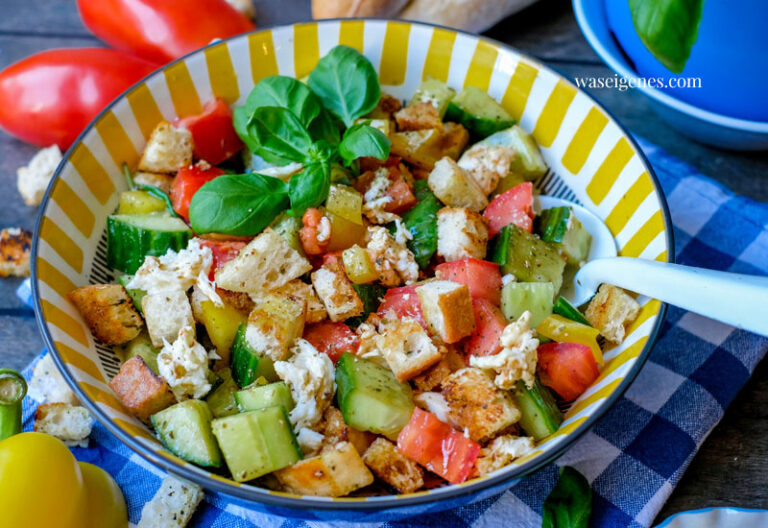 Verwunderlich Brotsalat Rezept Einfach Ebenbild