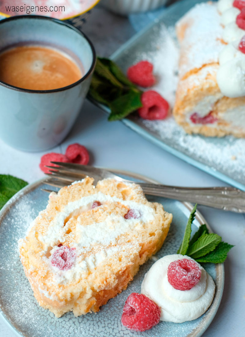 REZEPT: Himbeerrolle mit Quark-Sahne: So einfach gelingt Dir der sommerliche Biskuittraum | waseigenes.com