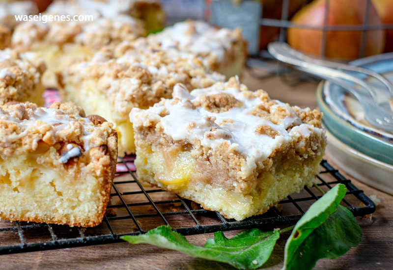 REZEPT: Apfelkuchen mit Zimtstreuseln | waseigenes.com