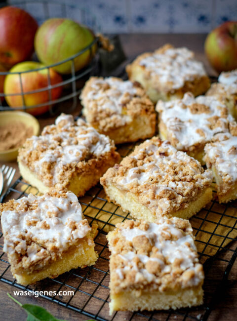 Ruck Zuck Apfelkuchen vom Blech {Rezept} | was eigenes
