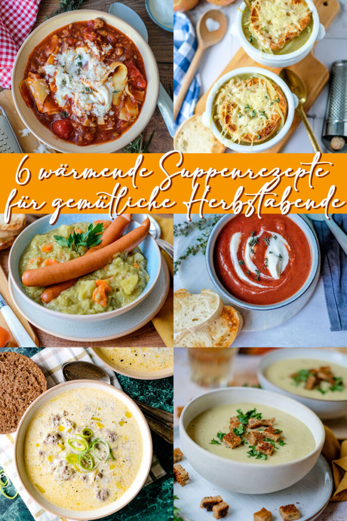 6 wärmende Suppenrezepte für gemütliche Herbstabende | waseigenes.com