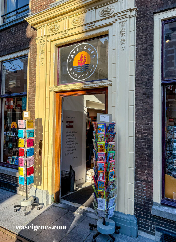 Leiden Tipps - Mein Geheimtipp in Südholland | waseigenes.com - Mayflower Bookshop