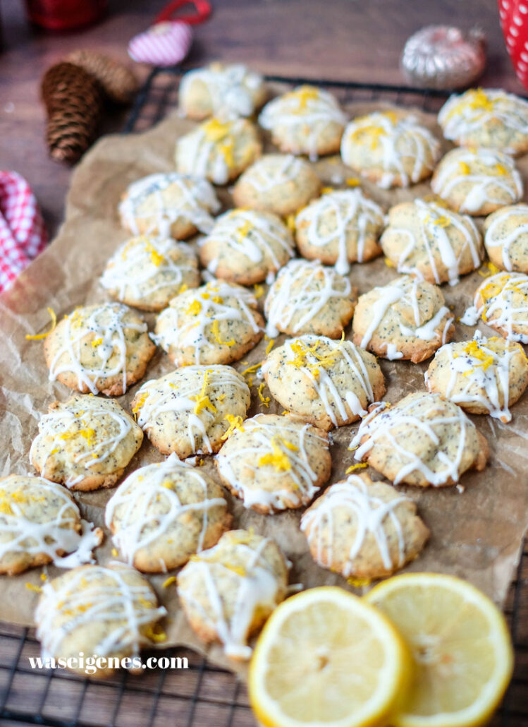 Zitronen-Mohn-Plätzchen – knusprig, frisch & unglaublich einfach