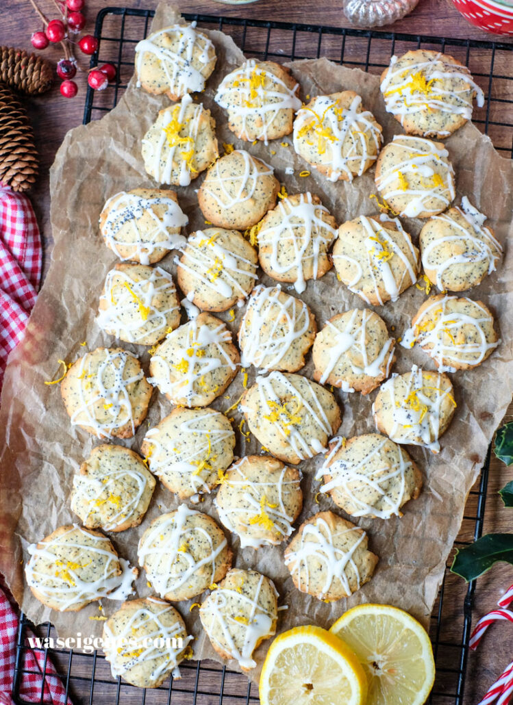 Zitronen-Mohn-Plätzchen – knusprig, frisch & unglaublich einfach