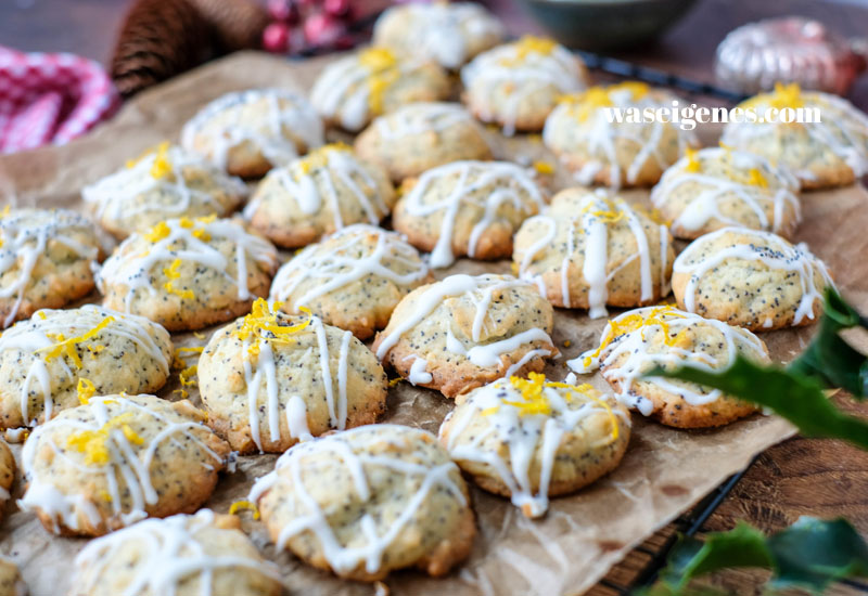 Zitronen-Mohn-Plätzchen – knusprig, frisch & unglaublich einfach
