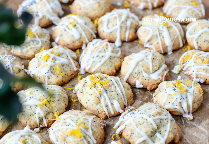 Zitronen-Mohn-Plätzchen – knusprig, frisch & unglaublich einfach