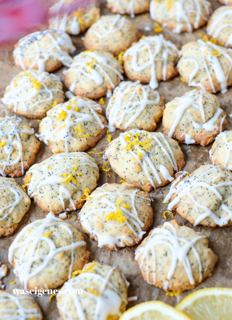 Zitronen-Mohn-Plätzchen – knusprig, frisch & unglaublich einfach