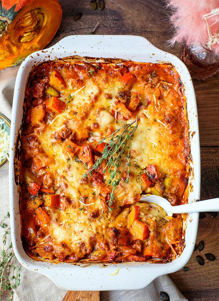 Rezept: Kürbis-Hack-Auflauf mit Kartoffeln - waseigenes.com